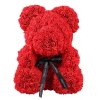 Medvedík z ruží - červený 40 cm