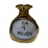Pokladnička s nápisom - na 1. milión