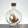 Fľaša sklenená 0,35 L - Jeleň