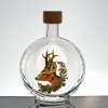 Fľaša sklenená 0,35 L - Srnec