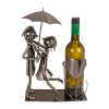 Metallový držiak na fľaše – Ľúbostný pár