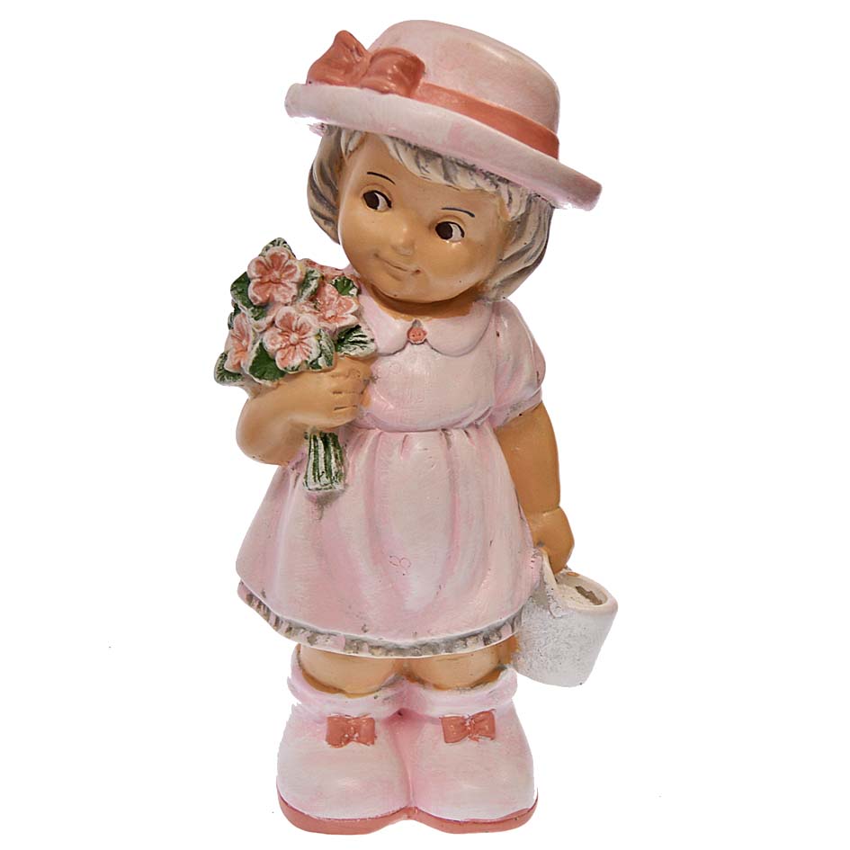 Záhradná dekorácia - dievčatko 32 cm