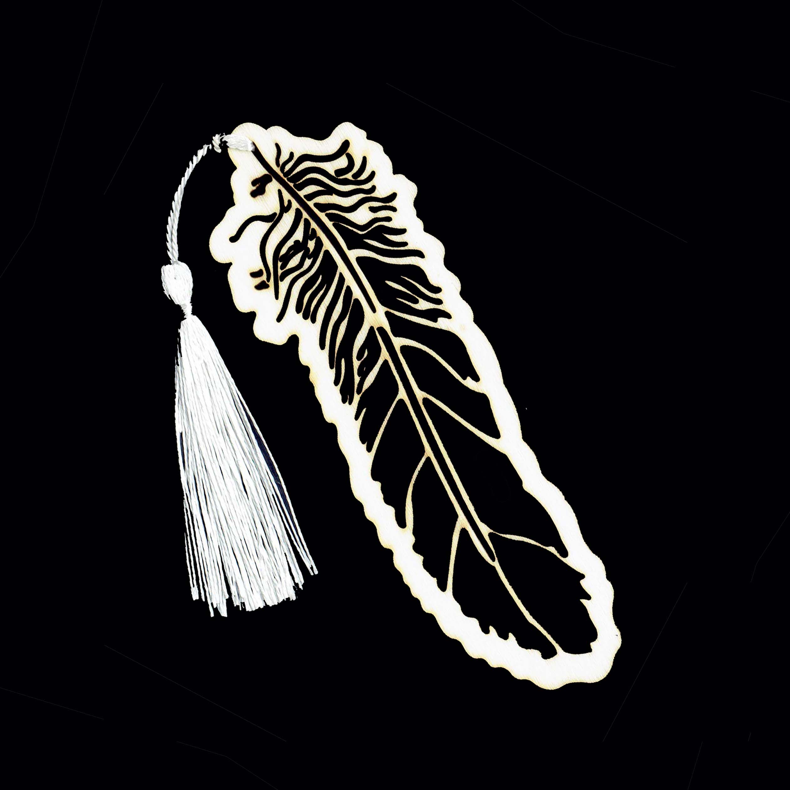 Drevená záložka do knihy