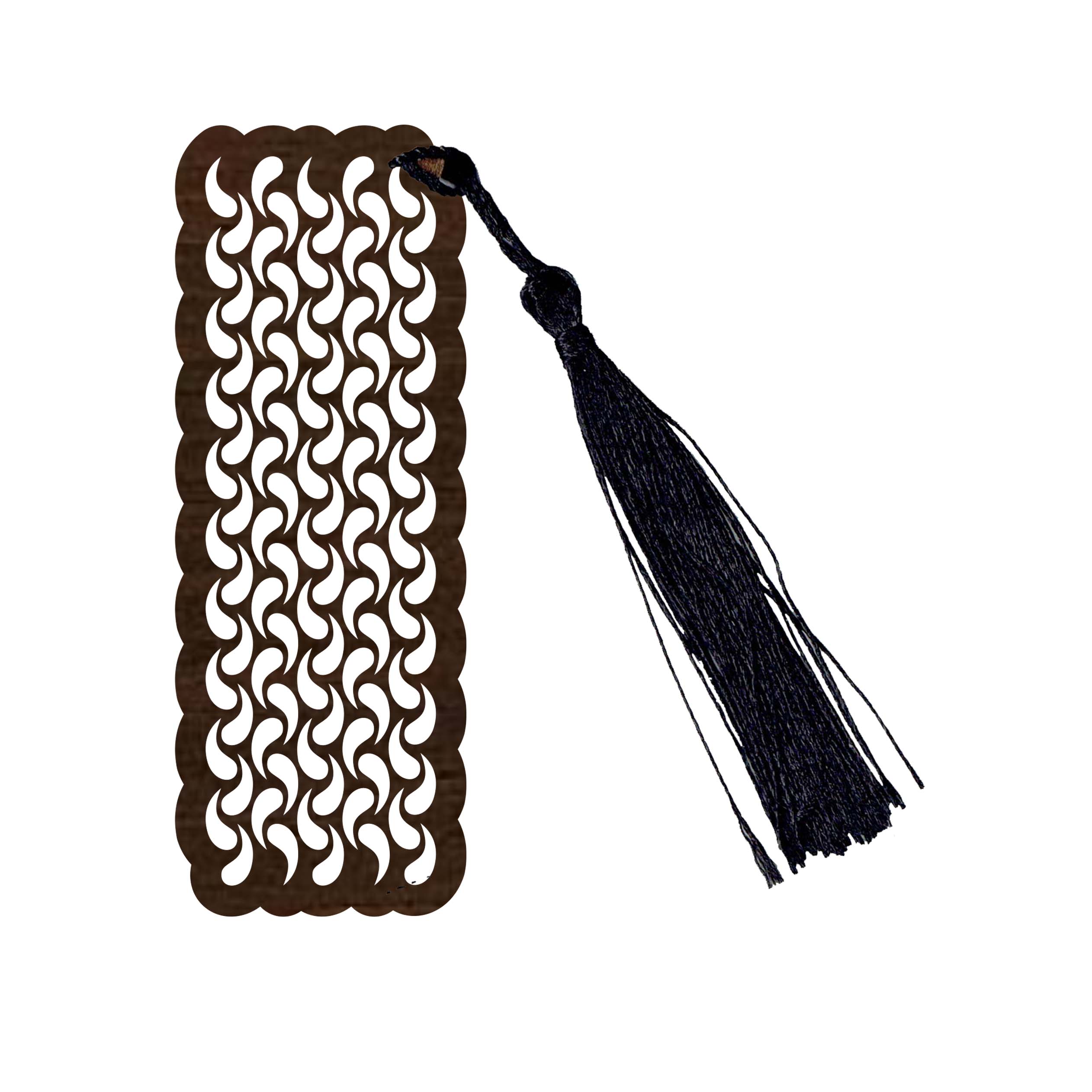 Drevená záložka do knihy